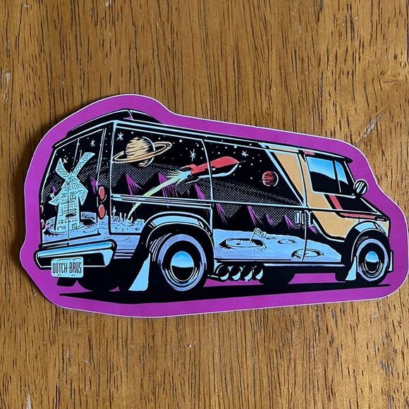 NEW BUNDLE OF FIVE DUTCH BROS COLLECTIBLE STICKERS - Picture 6 of 6